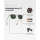 thumbnail image 5 of Gafas de sol WearMe Pro Nick Polarized Modern Square Frame, 5 of 8