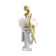 thumbnail image 3 of Figura De Escultura Artística De Estatua De Niña De Ballet Para Mesa Centro De Mesa Chimenea Regalo Estilo B, 3 of 3