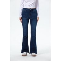 Fashionspark - Jeans Mujer Vale Flare Azul Oscuro