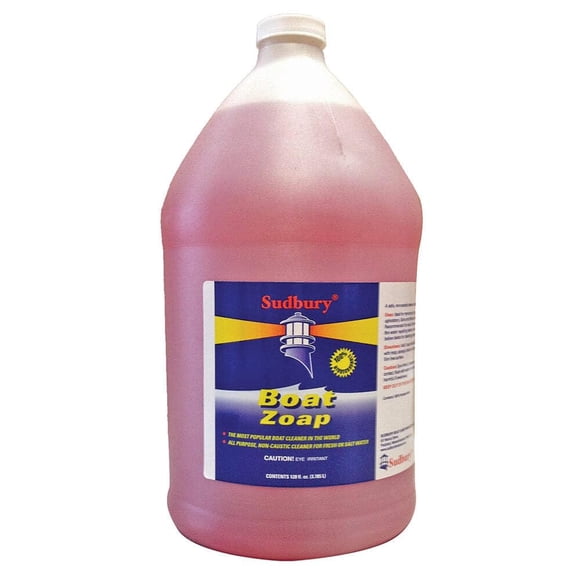 Limpiador de barcos Sudbury 805G Zoap, 3,78 L, multiusos, agua dulce y salada