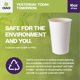 thumbnail image 3 of Vaso de Papel CIAO! Blanco Desechable 473 mL Paquete de 1,000, 3 of 9