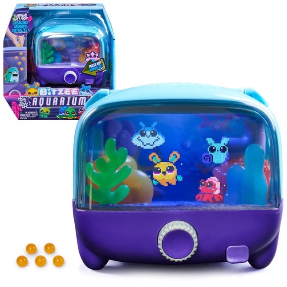 Acuario Digital BITZEE con 30 Animales - Juguete Interactivo