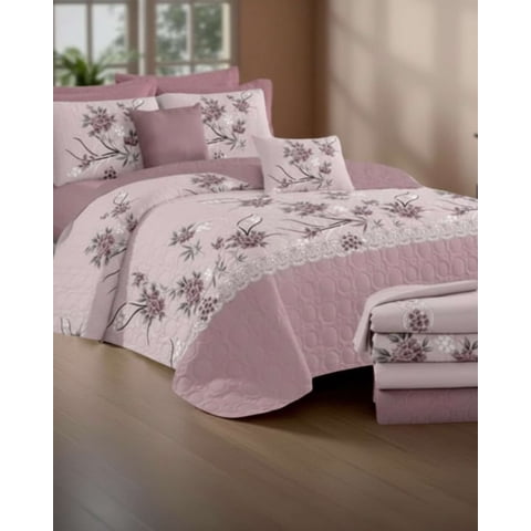 Genérico - Sabana Con Cubrecama De Verano Plaza Y Media + 1 Almohada