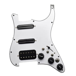 Bothyi - Placa Rascadora Precableada Cargada, Práctica Para Guitarras Eléctricas Acústicas, Con Interruptor