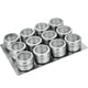 thumbnail image 2 of ollas de condimento de acero inoxidable tarro condimento condimento pimienta 12pcs, 2 of 5
