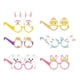 thumbnail image 1 of 6 Piezas Marco De Gafas De Pascua Orejas De Conejo De Pascua Huevos Anteojos Foto Prop Estilo A, 1 of 5