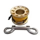 thumbnail image 4 of Carrete para dedo con carrete de aleación de aluminio y buceo de 15 m con gancho a presión con perno dorado, 4 of 5