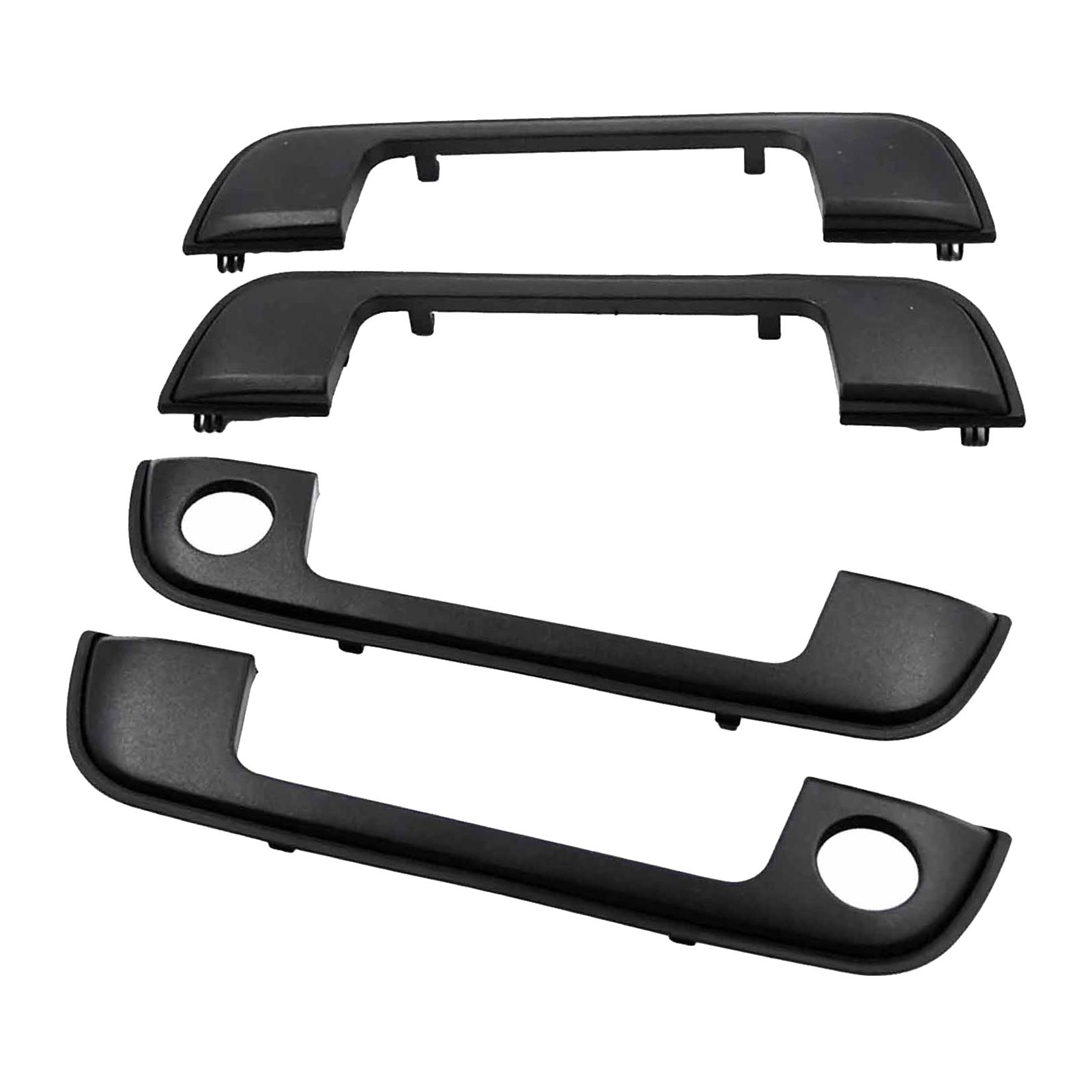 Magideal - 4 Piezas De Cubiertas De Manija De Puerta De Coche Con Accesorio De Junta 51218122442 51218122441 Para E36 E34 E32 Instalar Fácilmente Piezas De