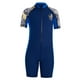 thumbnail image 1 of Traje De Baño Traje De Baño Natación Snorkel Niño Manga Corta Niños Niñas Surf Azul Y L, 1 of 5