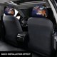 thumbnail image 3 of Pato Darkwing Funda Protectora Universal para Reposacabezas de Coche, Funda Elástica para Reposacabezas de Asiento de Auto, Funda de Tela Antipolvo, Accesorios de Interior 2 Piezas, 3 of 6