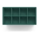 thumbnail image 5 of Bandejas para cubitos de hielo Glacio, pack de 2, 8 cubos grandes cuadrados, 5 of 6