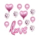 thumbnail image 4 of Carta De Amor Globo De Papel De Aluminio Globos Inflables Decoración De Regalo De San Valentín ROSA, 4 of 5