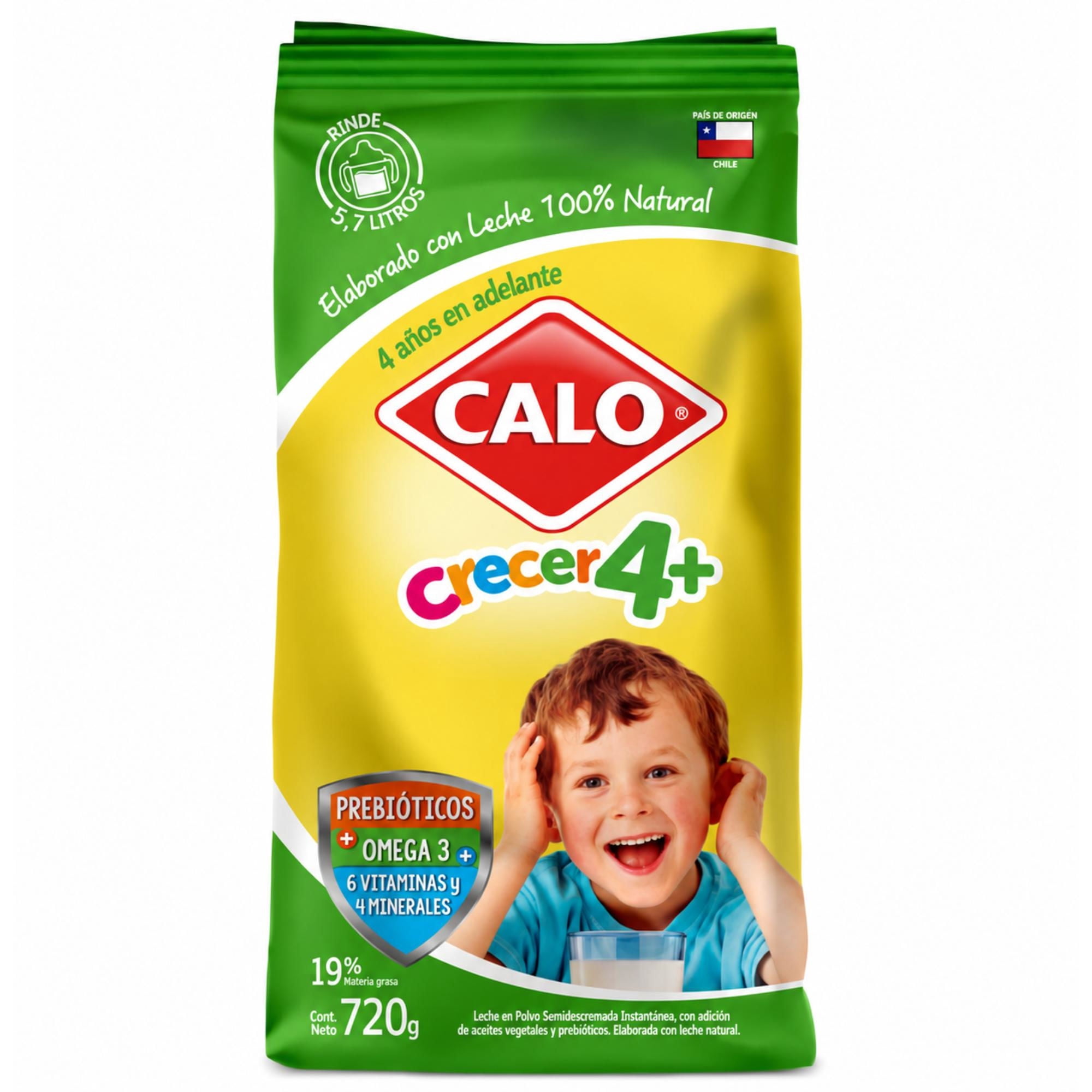 Leche En Polvo Bolsa 720 g Calo