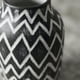thumbnail image 2 of Florero Jarron Decorativo Ceramica Blanco Negro G, 2 of 2