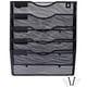 thumbnail image 5 of Organizador de archivos de pared EASEPRES con 5 bolsillos, malla, para colgar, negro, 5 of 8
