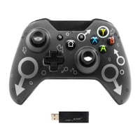 Genérico - Mando Inalámbrico Para Videojuegos Compatible Con La Consola Xbox One, Joystick De 2,4 Ghz, Doble Vibración Para Ps3 Y Pc