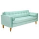thumbnail image 2 of Sofa Retro 3cg Felpa 04 Verde Agua, 2 of 6