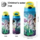 thumbnail image 2 of Nella, la Princesa Caballero Botella de Agua con Tapa Pop Top de Un Toque, Acero Inoxidable, a Prueba de Fugas, para Deportes, Botella Infantil azul 12 oz, 2 of 6