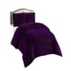 thumbnail image 2 of Cobertores Con Chiporro De Peludos Plaza Y Media 180x200cm Morado, 2 of 3