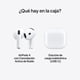 thumbnail image 2 of Audífonos In-ear AirPods 4 MXP93AM/A Bluetooth 5.3 Blanco, 2 of 7