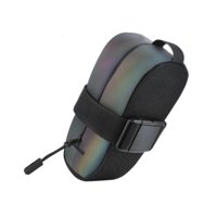 Ioensy - Bolsa Para Sillín De Bicicleta Con Cremallera, Accesorios De Ciclismo, Portátil, Para Viaje, Reflectante Y Colorida