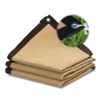 Genérica - Toldo Rectangular 5X5Mts Sombra Cubierta Jardin Terraza