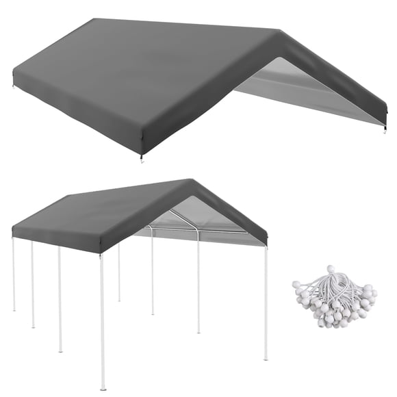 Cobertura impermeable UV para cochera Outsunny 60x25 cm