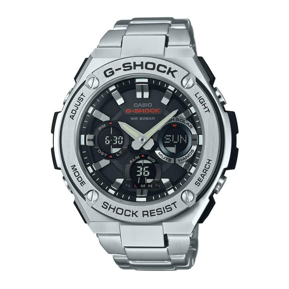 Reloj G-SHOCK GST-S110D-1ADR Resina/Acero Hombre Plateado plateado