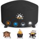 thumbnail image 1 of Zettum Fire Pit Cover Round 50 Inch Outdoor Firepit Cover, 1 of 3
