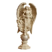 Magideal - Estatuilla De Ángel De Resina, Escultura Moderna, Estatua De Ángel 3D Vívida, Artesanías, Hogar, Hotel, Jardín, Césped, Decoración, Ornamento, De Beige