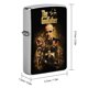 thumbnail image 2 of El padrino-theme Copper Metal Lighter Shell, Premium Replacement Refillable Lighter Case with Durable Metal Construction, Compatible with Zippo and Most Standard Lighter Models, 2 of 6
