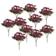 thumbnail image 2 of 10 Manojos De Flores De Seda Para Centro De Mesa, Decoración De Jardín, Primavera, Verano, Interior, Rosa Roja, 2 of 5
