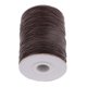 thumbnail image 3 of 170 Metros 1mm Algodón Encerado Cordón Joyería Abalorios Hilo Café, 3 of 5