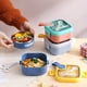 thumbnail image 4 of Make Mealtime Fun and Easy with Our Children's Auxiliary Food Bowl and Spoon Set - 1 Set of Small and Portable 750ml PP Bowls in a Variety of Colors and Patterns for Your Baby's Selection, 4 of 4