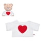 thumbnail image 1 of Polerón Sherpa Bco Corazón Rojo Build-A-Bear, 1 of 3