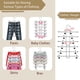 thumbnail image 4 of Falda Pants Hangers Lumigens de 6 niveles con gancho giratorio de 360°, paquete de 2, 4 of 5