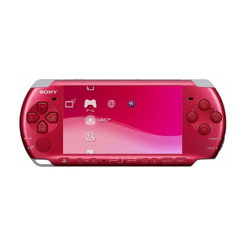 Sony Psp Playstation Portable 3000 Rojo