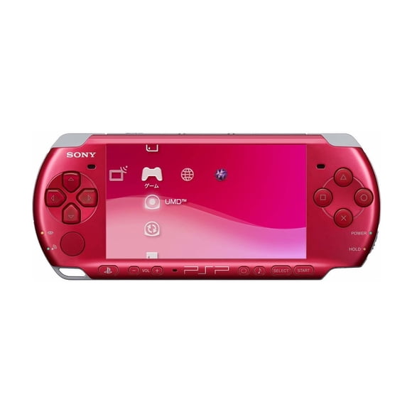 Sony Psp Playstation Portable 3000 Rojo