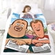 thumbnail image 5 of Tipos de Renta Básica Universal anti-pilling, suave, ligera, esponjosa y acogedora de lujo para hogar y cocina – Perfecta para niños y adultos,50X70cm, 5 of 6
