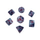 thumbnail image 4 of Juego De Dados De Poliedro Portátil De 7 Piezas Juego De Dados Multicolores Para Juego De Mesa Gris, 4 of 5