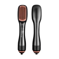 Genérico - Cepillo Secador Alisador Cepillo Plancha Peine Secador 2En1