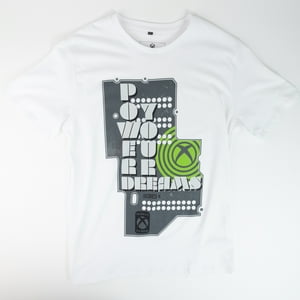 Polera Hombre You Xbox Dreams Blanco