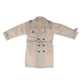 thumbnail image 2 of Gabardina 1/6, Abrigo Cortavientos, Chaqueta Larga Para Figura Masculina De 12 Pulgadas, Color Blanco, 2 of 3