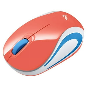 Genérico - Mouse Mini Logitech Inalam M187 Refresh Coral 910-005362