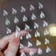 thumbnail image 1 of 5pcs,Reflective Glitter 3D Nail Stickers Decals,Laser Silver Heart Star Love Butterfly Sticker For Nails Sparkly Nail Art Decoration Wedding Party Nail Stickers Decor, 1 of 3
