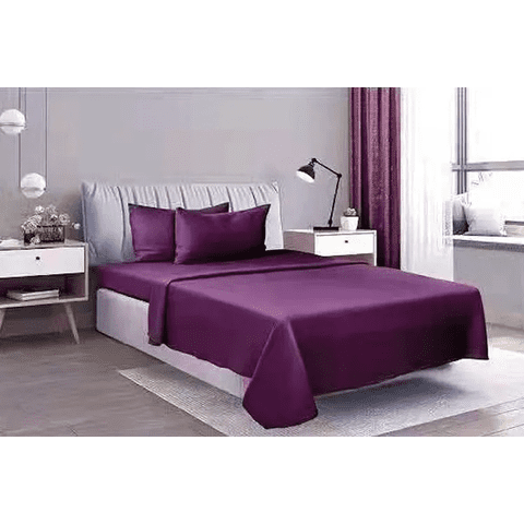 Genérico - Juego Sabanas Polar King 4 Piezas Varios Colores