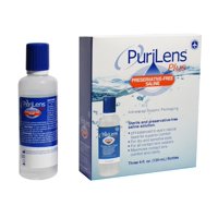 Solución Salina Para Lentes De Contacto Purilens Plus 120 Ml (3 X 120 Ml)