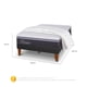 thumbnail image 3 of Cama Europea Curve Ortopedic Advance 1.5 Plazas Pl, 3 of 10