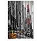 thumbnail image 1 of Cortina de ducha con diseño de la ciudad de Nueva York en blanco y negro, con ganchos, tamaño 48 x 72 pulgadas, 1 of 3