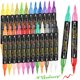 thumbnail image 1 of Rotuladores WINSONS para pintura acrílica, 48 colores, doble punta, 24 unidades, 1 of 7